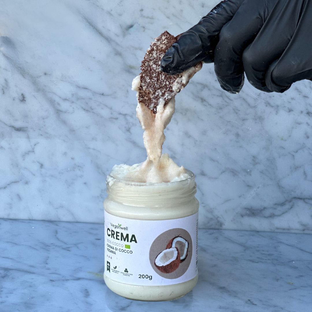 100% Crema di Cocco da coltivazioni biologiche