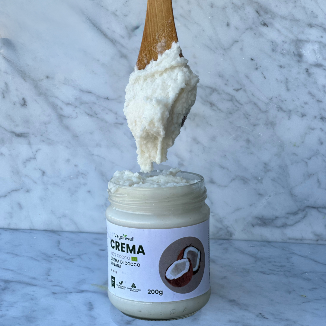100% Crema di Cocco da coltivazioni biologiche
