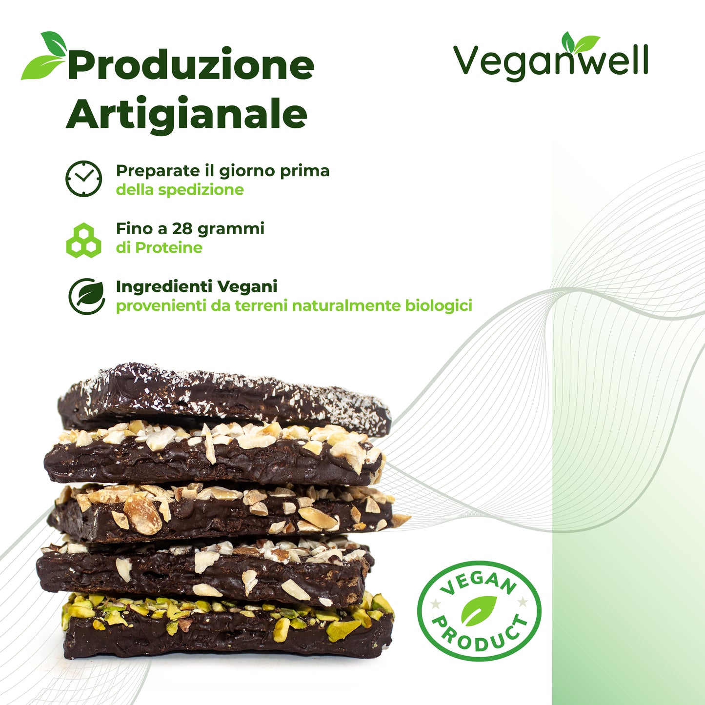 VEGAN CRUNCHY SLICE - BOX DA 10 BARRETTE